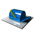 mailbox,empty,blank icon