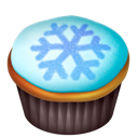 cake, food, snowflake icon
