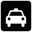 car, taxi svg vector icon