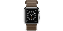 apple, brown, leather, loop, product, watch icon