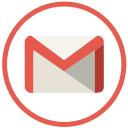 gmail, google, mail svg vector icon