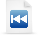 blue, document, file, paper icon