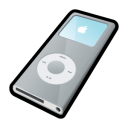 ipod,nano,silver icon