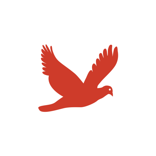 Dove svg vector icon