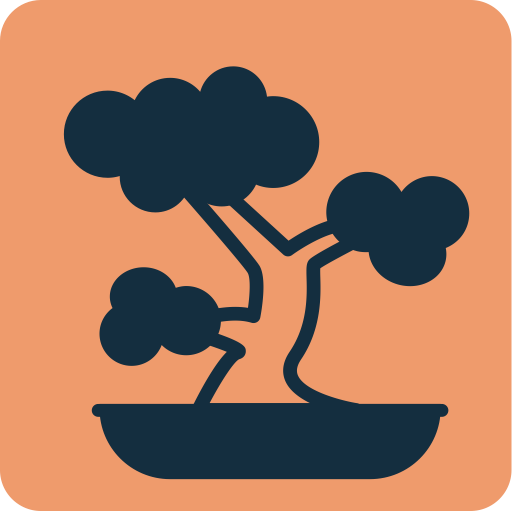 Bonsai svg vector icon