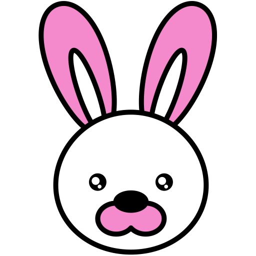 Rabbit svg vector icon