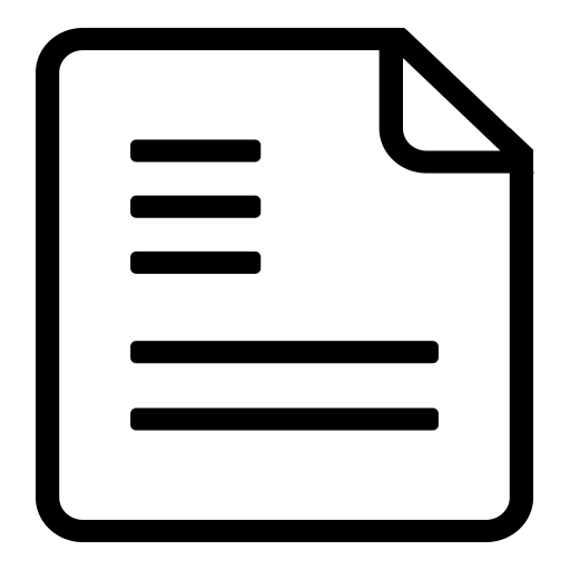 Text svg vector icon