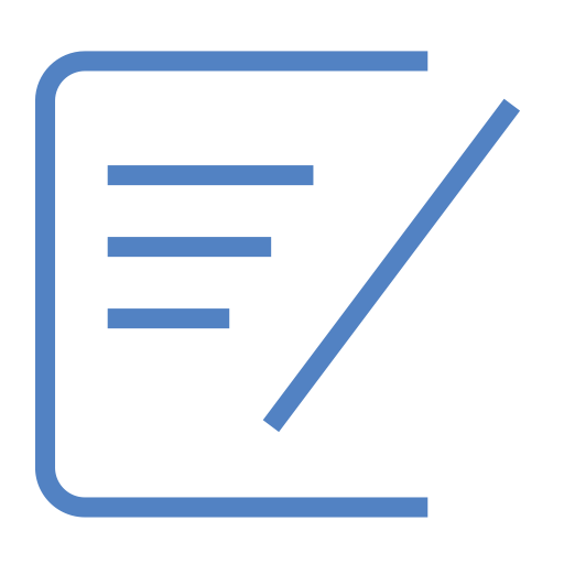 Document svg vector icon