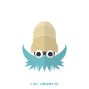 kanto, omanyte, pokemon, water svg vector icon