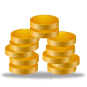 cash, coins, earning, invoice, money, statements icon