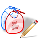 bib,write,writing,edit icon