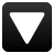 arrow, down icon