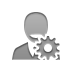 salesman,gear icon