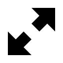 expand svg vector icon