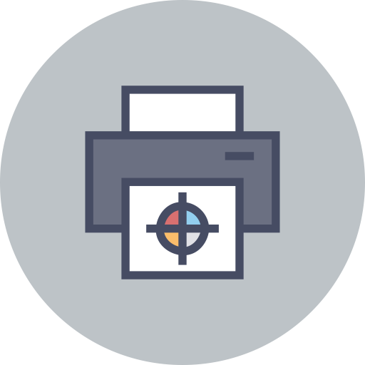 Printer svg vector icon
