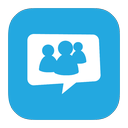 live, messenger, metroui icon