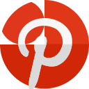 pinterest svg vector icon