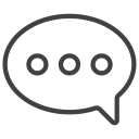 baloom, communication, talk svg vector icon