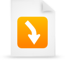 file,document,paper,orange icon