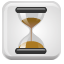 46, button, wait icon