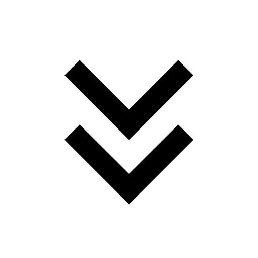 Double Down svg vector icon