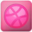 dribbble icon