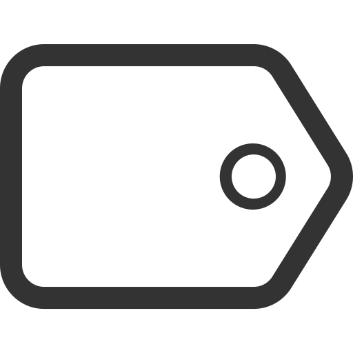 Tag svg vector icon