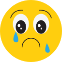 angry, bad, sad, smiley svg vector icon