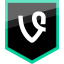 logo, media, social, vine svg vector icon