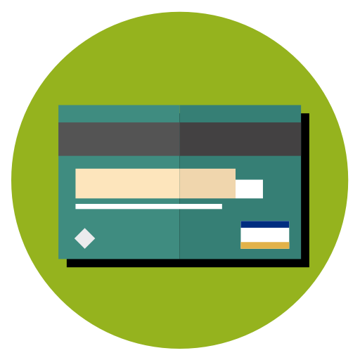 Business Card svg vector icon