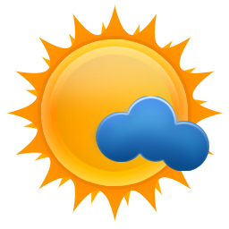 weezle,sun,minimal,cloud icon