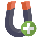 physics,magnet,add icon