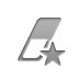 eraser,star icon