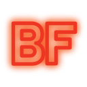 buzzfeed, media, neon, set, social icon