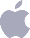 apple, brand, logo, network, social svg vector icon