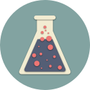 bubbles, chemistry, education, laboratory, school, vessel, water svg vector icon