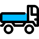 lorry, transport, truck svg vector icon