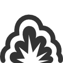 smoke,explosion icon