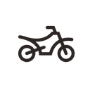 bike, moto, motorbike, motorcycle, scooter, transport, transportation, travel, vehicle icon