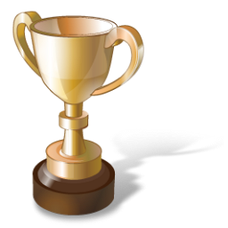 trophy,gold icon