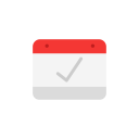 calendar, check, correct, date svg vector icon