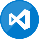 code, editor, microsoft, programming, visual icon