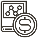 accounting, book, cash, coin, currency, finance, money svg vector icon