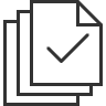 check, pages icon