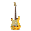stratocaster,guitar,retropeach icon