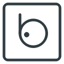 badoo, logo, media, social svg vector icon