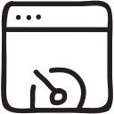 browser, global, meter, online, social, speed, ui svg vector icon