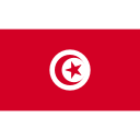 ensign, flag, nation, tunisia svg vector icon