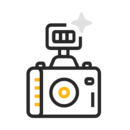 Line Color Camera svg vector icon