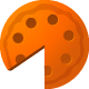 o, old, pizza icon